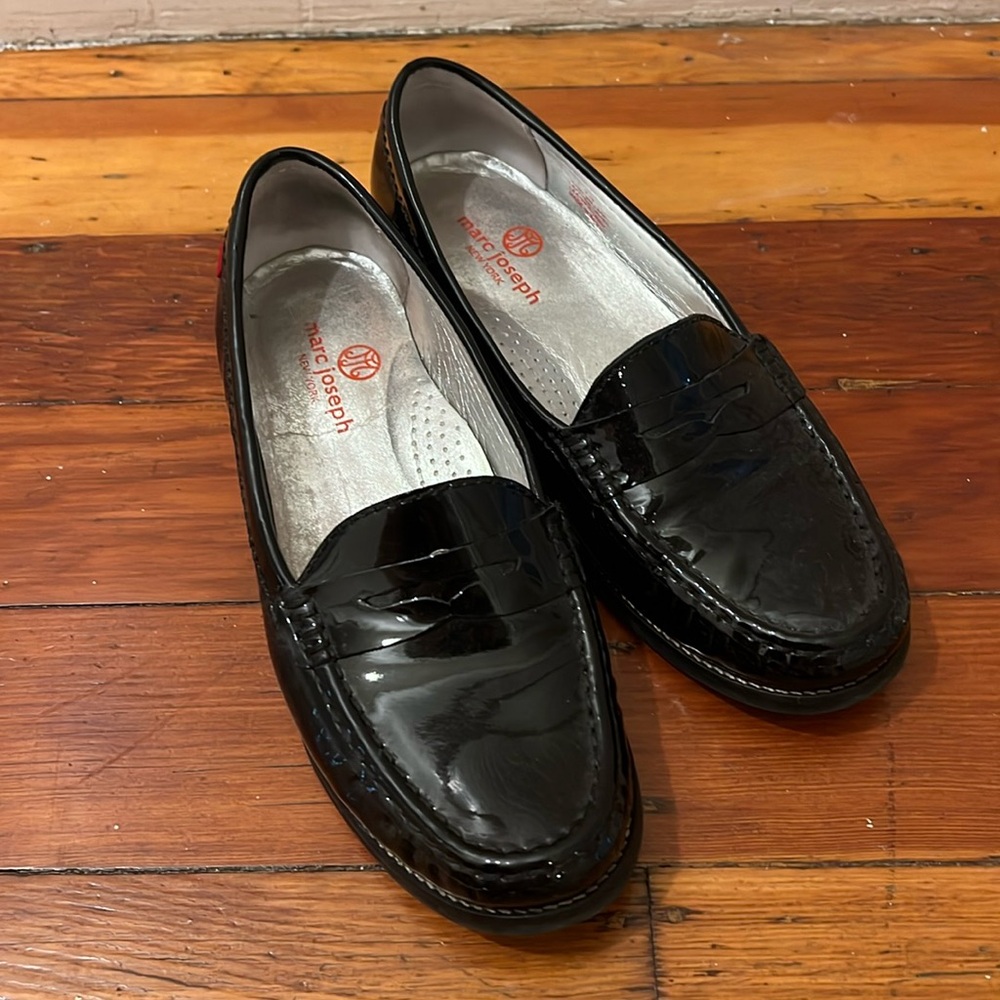 Black Dress shoes Designer Marc Joseph New York